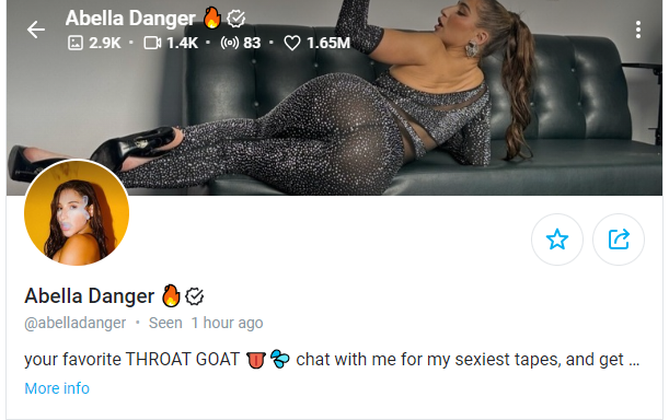 Abella Danger OnlyFans